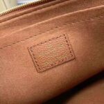 Louis Vuitton LV Unisex Multi Pochette Accessoires Black Embossed Supple Grained Cowhide - Bild 9