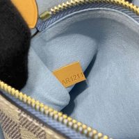 Louis Vuitton LV Unisex Néonoé MM Bucket Bag Blue Damier Azur Coated Canvas