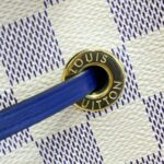 Louis Vuitton LV Unisex Néonoé MM Bucket Bag Blue Damier Azur Coated Canvas - immagine 9