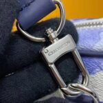 Louis Vuitton LV Unisex Outdoor Pouch Monogram Watercolor Blue Coated Canvas – Image 10