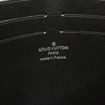 Louis Vuitton LV Unisex Pochette Voyage Gray Damier Graphite 3D Coated Canvas - Image 13