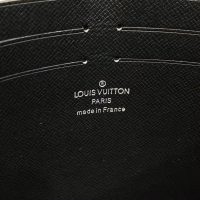 Louis Vuitton LV Unisex Pochette Voyage Gray Damier Graphite 3D Coated Canvas