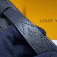 Louis Vuitton LV Unisex S Lock Messenger Black Monogram Embossed Taurillon Cowhide Leather