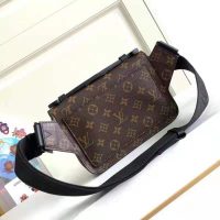 S Lock Sling Bag Monogram Macassar Canvas - Bags M45807