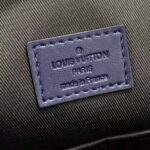 Louis Vuitton LV Unisex Sprinter Backpack Navy Blue Monogram Shadow Cowhide Leather - immagine 16