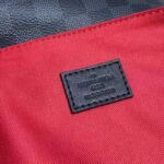 Louis Vuitton LV Unisex Utility Backpack Damier Graphite Coated Canvas Cowhide Leather - Bild 13