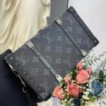 Louis Vuitton LV Unisex Wallet Trunk Grey Monogram Coated Canvas Cowhide Leather - immagine 6