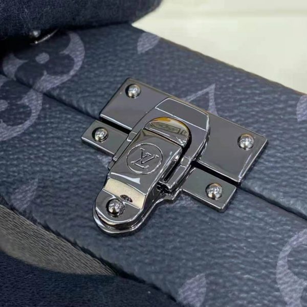 Louis Vuitton LV Unisex Wallet Trunk Grey Monogram Coated Canvas Cowhide Leather (5)