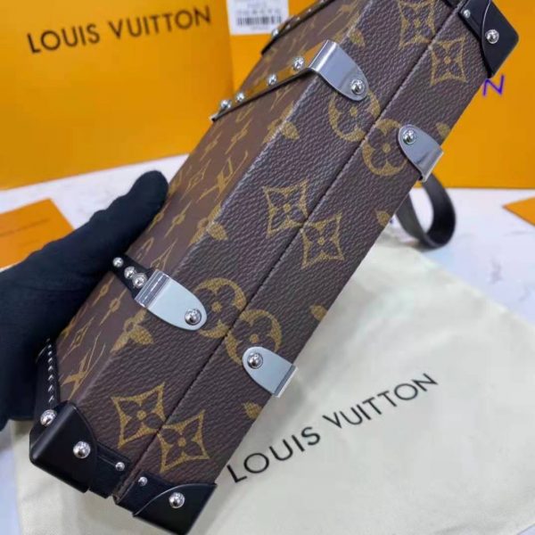 Louis Vuitton LV Unisex Wallet Trunk Monogram Coated Canvas Cowhide Leather (14)