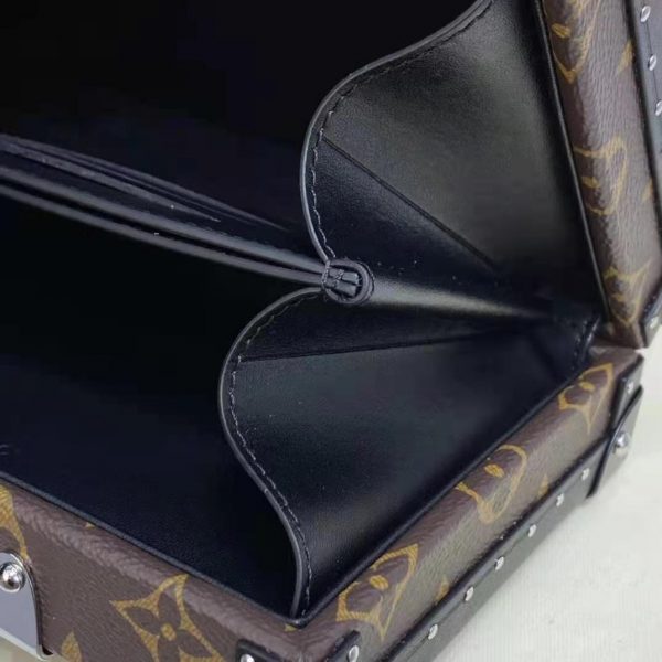 Louis Vuitton LV Unisex Wallet Trunk Monogram Coated Canvas Cowhide Leather (7)