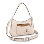 Louis Vuitton LV Women Marelle Handbag Beige Epi Grained Cowhide Leather Canvas
