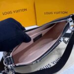 Louis Vuitton LV Women Marelle Handbag Black Epi Grained Cowhide Leather Canvas - immagine 9