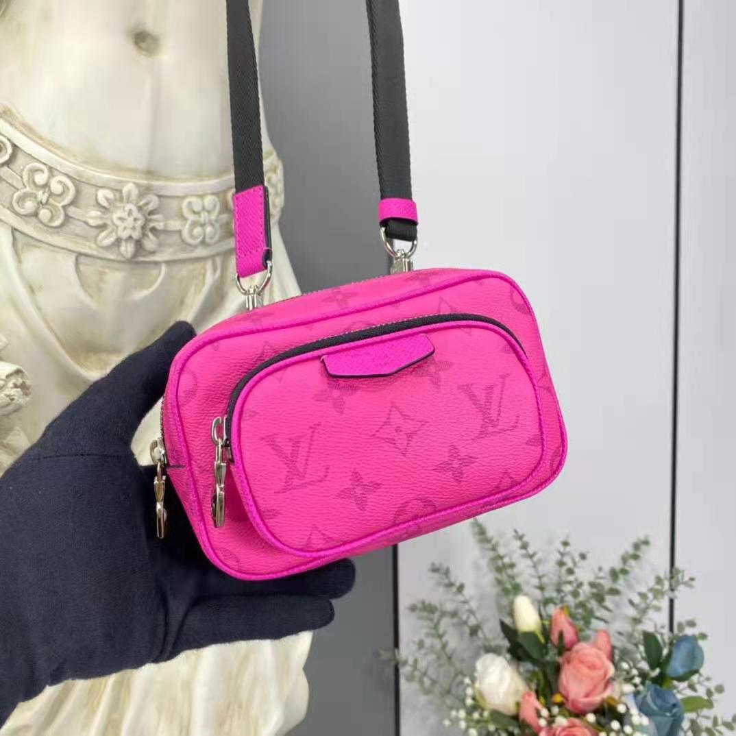 Louis Vuitton Pink Taigarama Outdoor Pouch Louis Vuitton