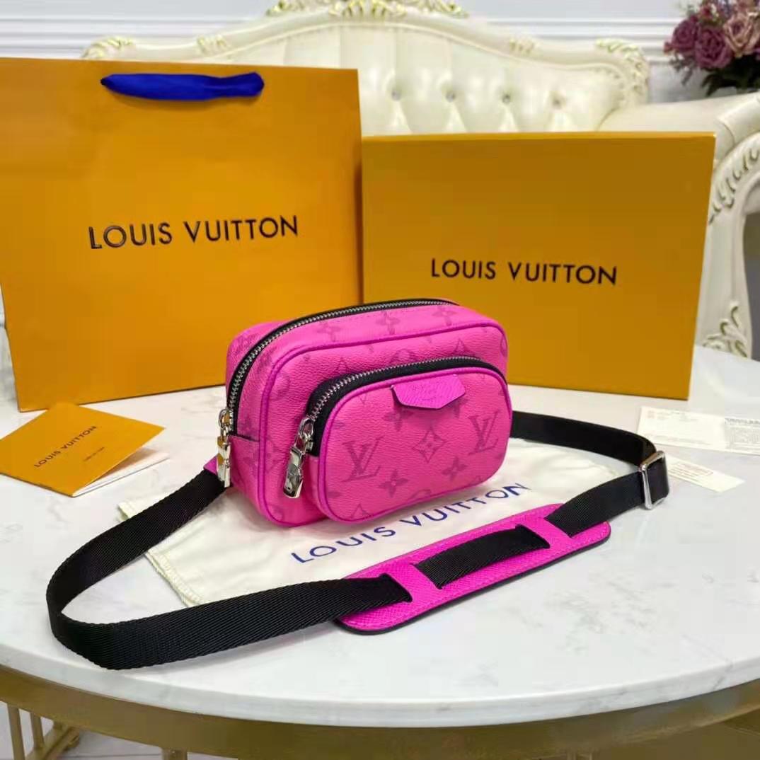 Louis Vuitton Pink Taigarama Outdoor Pouch Louis Vuitton