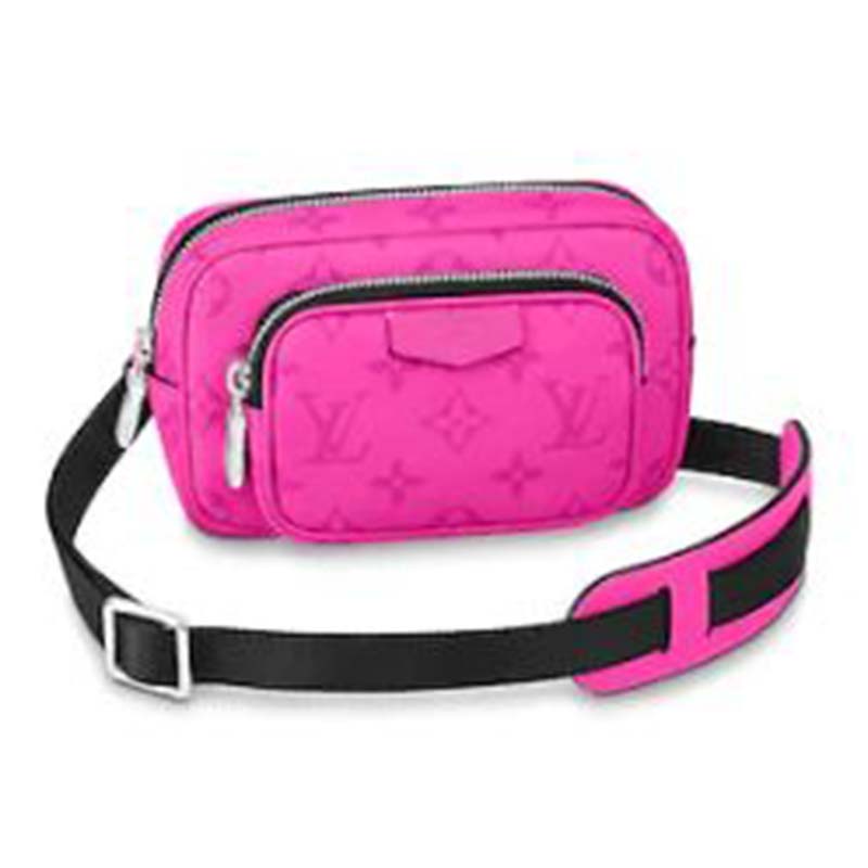 Louis Vuitton, Bags, Louis Vuitton Taigarama Monogram Hot Pink Bumbag  Outdoor Crossbody 2lv24