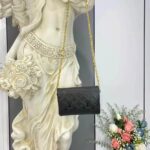 Louis Vuitton LV Women Pochette Coussin Black Monogram Embossed Lambskin - Image 3