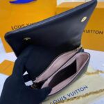 Louis Vuitton LV Women Pochette Coussin Black Monogram Embossed Lambskin - Image 11