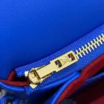 Louis Vuitton LV Women Pochette Coussin Blue Monogram Embossed Lambskin - Image 16