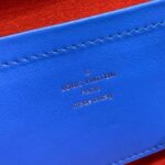 Louis Vuitton LV Women Pochette Coussin Blue Monogram Embossed Lambskin - Image 17