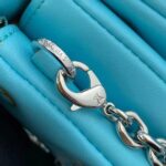 Louis Vuitton LV Women Pochette Coussin Green Monogram Embossed Lambskin – Bild 13