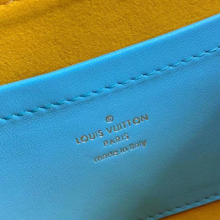 Louis Vuitton LV Women Pochette Coussin Green Monogram Embossed ...
