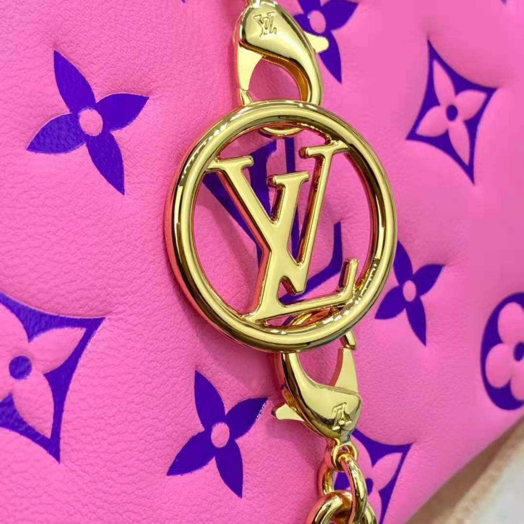 Pochette Coussin Pink Louis Vuitton 2021 Vuittamins Cushion Lambskin Clutch  Unbox Review Ad campaign 