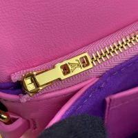 Louis Vuitton LV Women Pochette Coussin Pink Monogram Embossed Lambskin