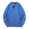 Louis Vuitton Men LVSE Monogram Degrade Crewneck Cotton Gradient Monogram Blue