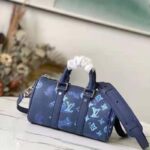 Louis Vuitton Unisex Keepall XS Ink Watercolor Cowhide Leather - Image 3