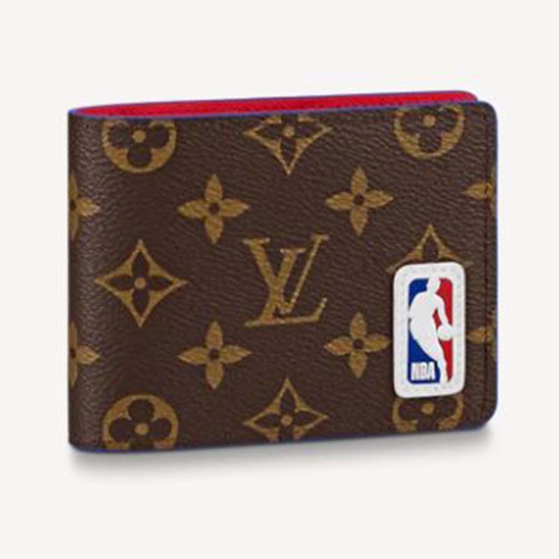 Louis Vuitton Unisex LV x NBA Multiple Wallet Monogram Coated Canvas - LULUX