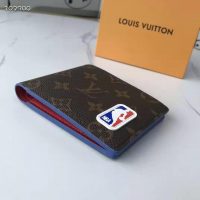 Louis Vuitton Unisex LV x NBA Multiple Wallet Monogram Coated Canvas