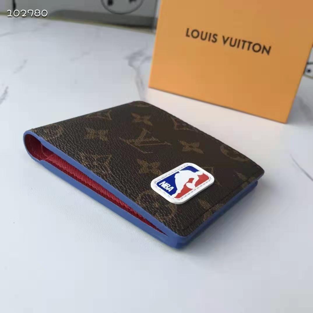 Louis Vuitton x NBA Multiple Wallet Monogram in Coated Canvas - US