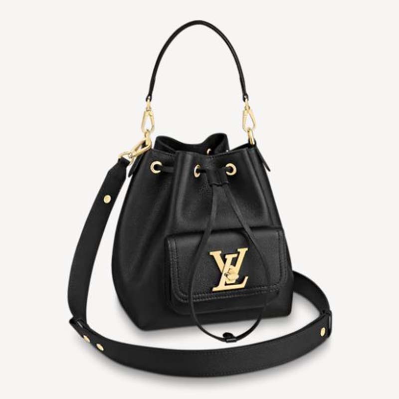 Louis Vuitton LV Loop handbag black Leather ref.821168 - Joli Closet