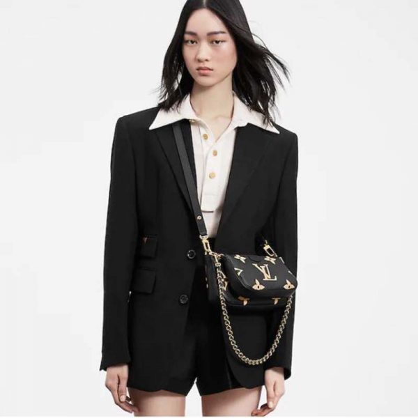 lv multi pochette accessoires black