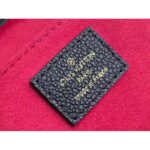 Louis Vuitton Unisex Petit Sac Plat Black Beige Monogram Empreinte Embossed Supple Grained Cowhide – Image 11