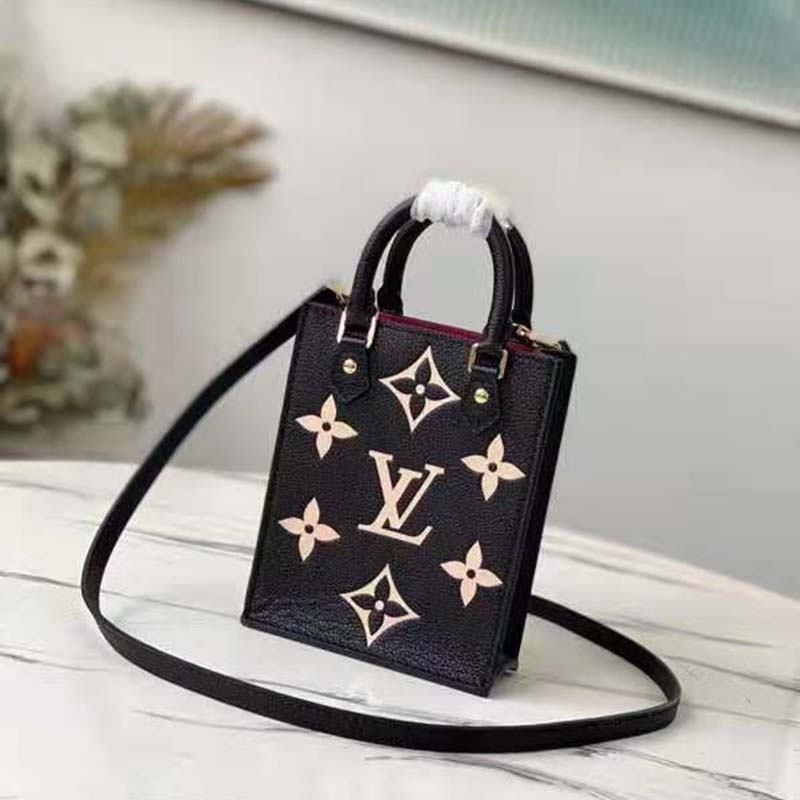 Louis Vuitton Petit Sac Plat (Black) – Luxxe