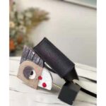 Louis Vuitton Unisex Petit Sac Plat Black Beige Monogram Empreinte Embossed Supple Grained Cowhide – Image 6