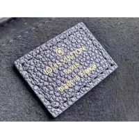 Louis Vuitton Unisex Petit Sac Plat Black Monogram Empreinte Embossed Supple Grained Cowhide