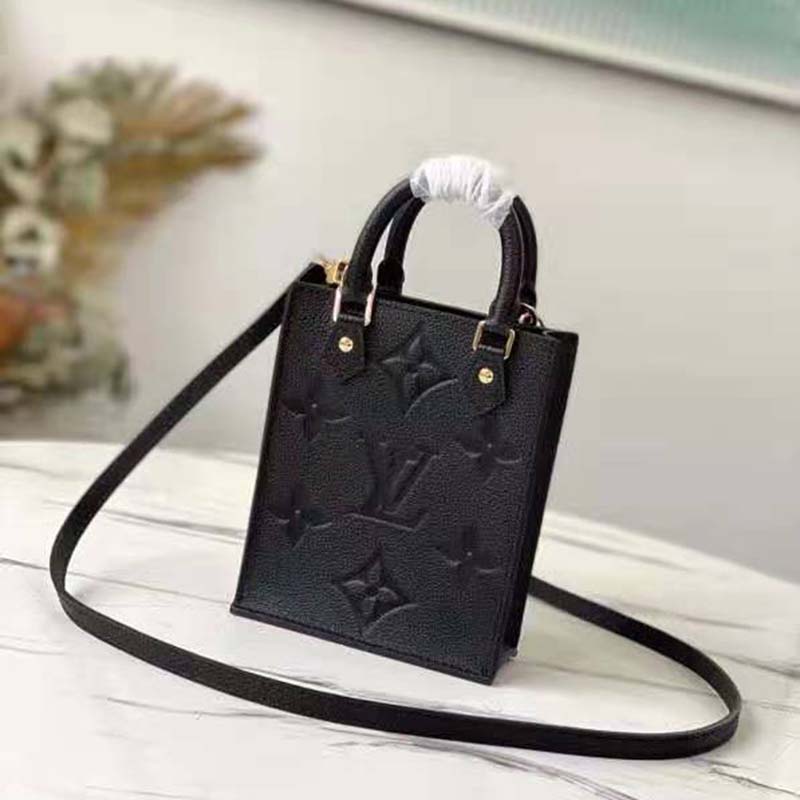 Louis Vuitton Petit Sac Plat para mujer Blanco Cuero ref.1005793