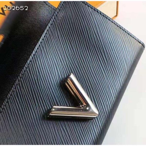 Louis Vuitton Unisex Twist Wallet Black Epi Grained Cowhide Leather (7)