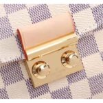 Louis Vuitton Women Croisette Damier Azur Coated Canvas Smooth Cowhide Leather - Imagen 8