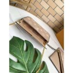 Louis Vuitton Women Félicie Pochette Grey Monogram Empreinte Embossed Supple Grained Cowhide - Image 5