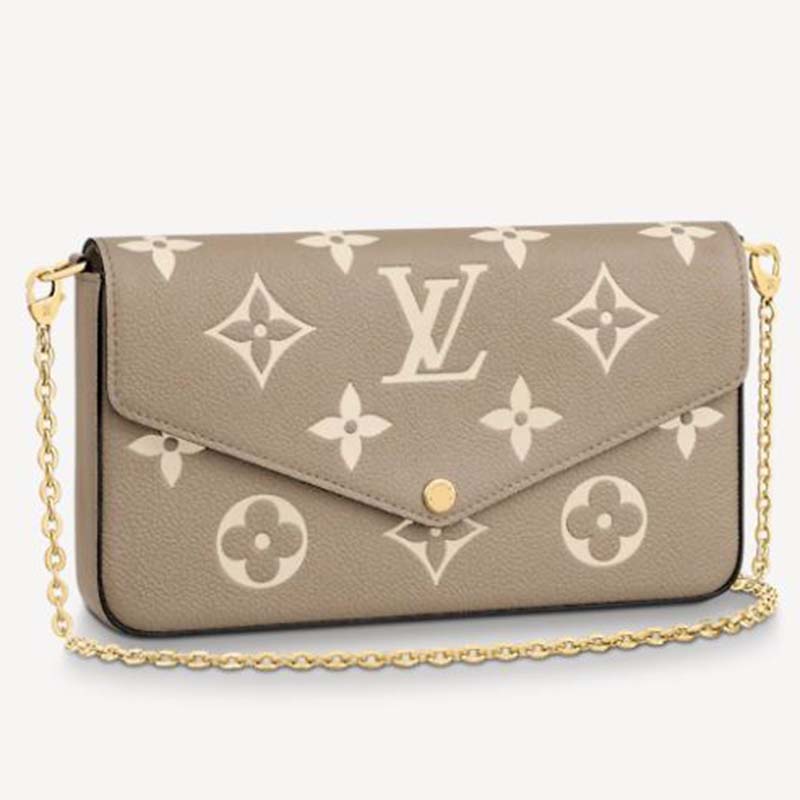 Félicie Pochette Monogram Empreinte Leather - Women - Small