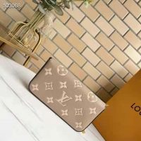 Louis Vuitton Women Félicie Pochette Grey Monogram Empreinte Embossed Supple Grained Cowhide