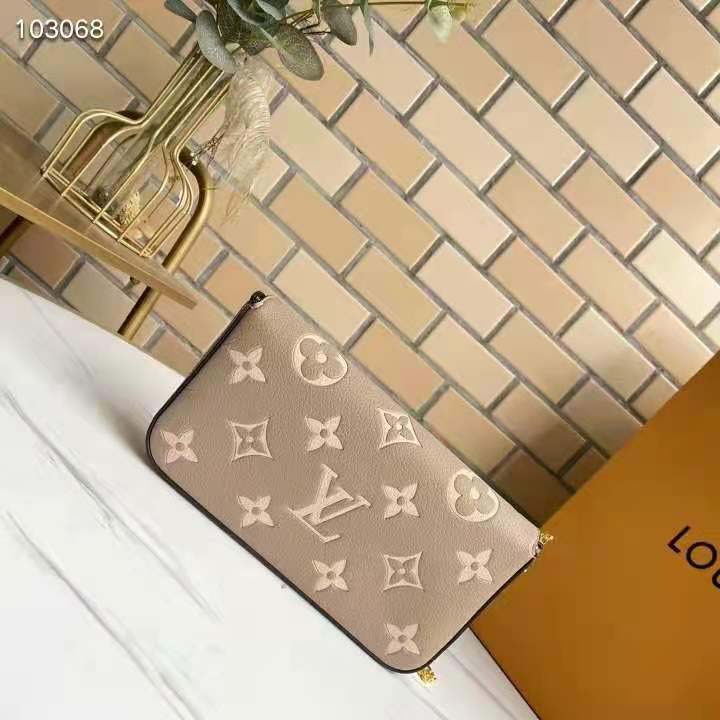 LV LV Unisex Félicie Pochette Monogram Empreinte Embossed Supple