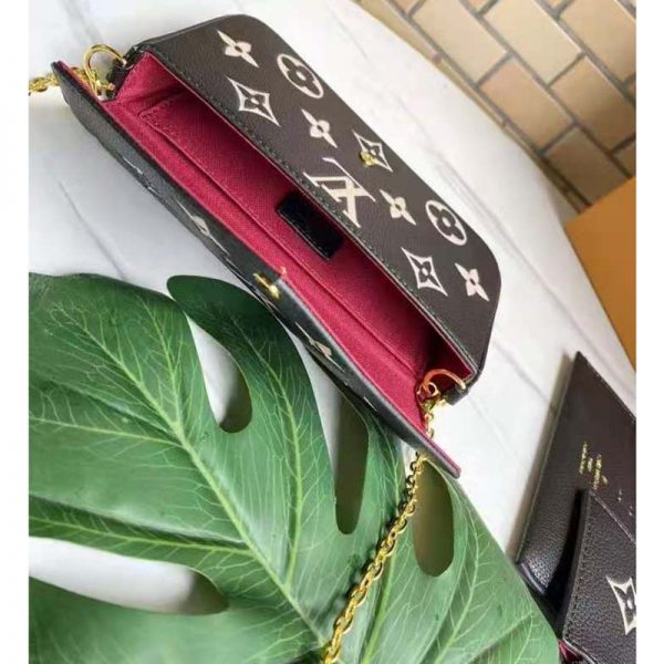 Louis Vuitton Women Félicie Pochette Monogram Empreinte Embossed Supple Grained Cowhide Leather (12)