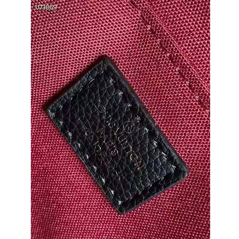 Louis Vuitton LV x YK Felicie Pochette Black/Fuchsia in Embossed Grained  Monogram Empreinte Cowhide Leather with Silver-tone - US