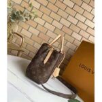 Louis Vuitton Women Montaigne BB Handbag Monogram Canvas Natural Cowhide Leather - immagine 4