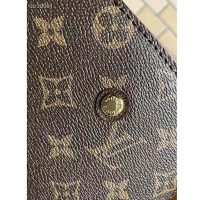 Louis Vuitton Women Montaigne MM Bag Monogram Coated Canvas Natural Cowhide Leather