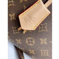 Louis Vuitton Women Montaigne MM Bag Monogram Coated Canvas Natural Cowhide Leather